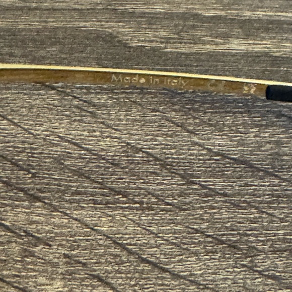 Louis Vuitton Goldtone Metal Aviator Frame Grease Sunglasses - Z1366W - Picture 8 of 16